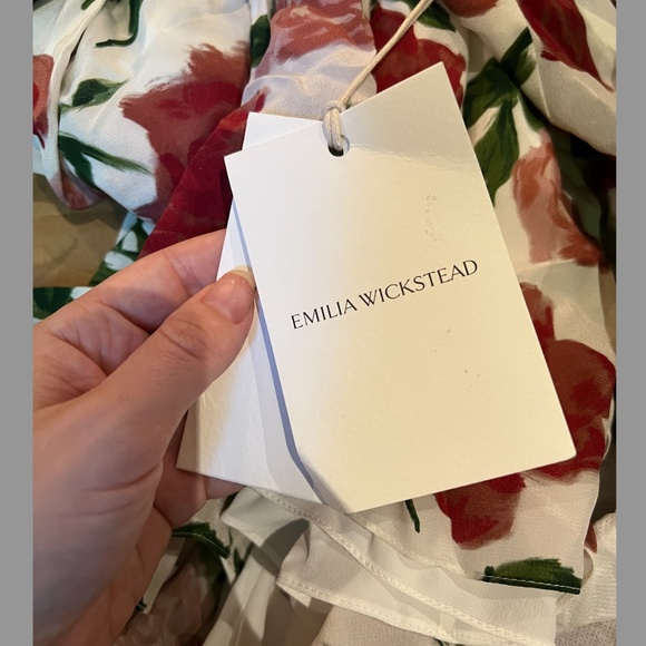 NWT Emilia Wickstead Silk Dress - Picture 5 of 5